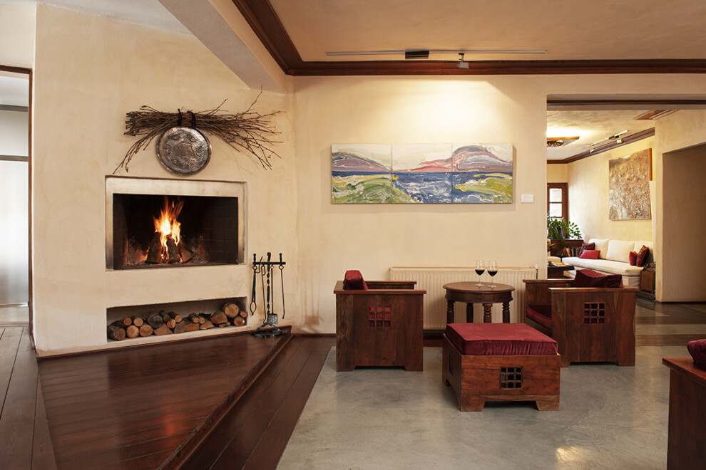 Hotel Fireplace