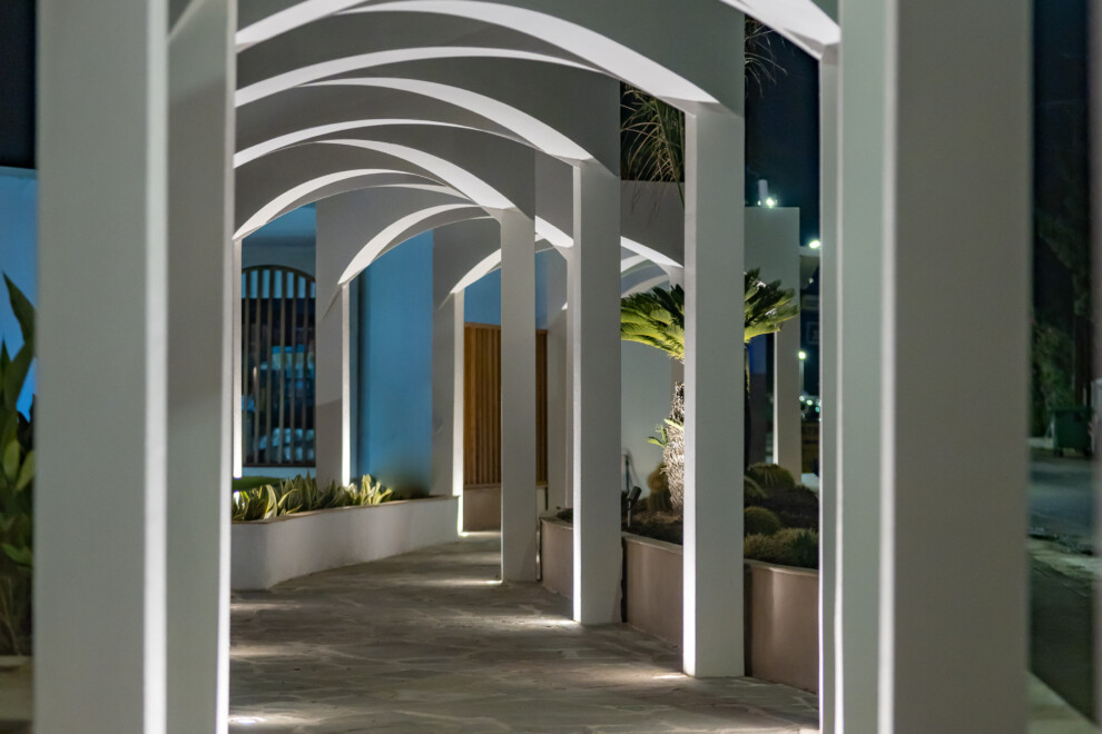 Kolymbia Bay Art Boutique Hotel Pedestrian street